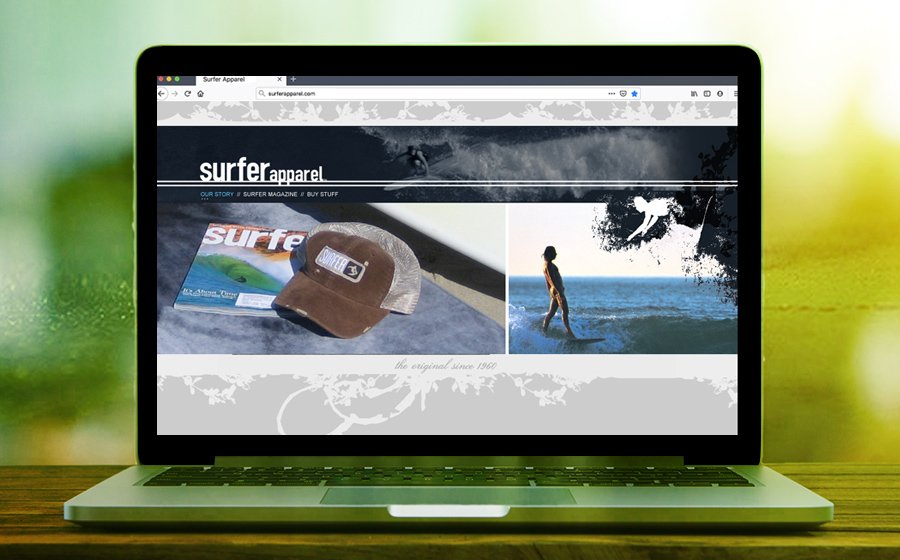 Surfer web